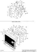 Part Location Diagram of WB27X5229 GE KEY PANEL Assembly