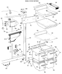 Part Location Diagram of WR71X1651 GE SHELF CANT(SNACK PAN)