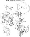 MICROWAVE OVEN Diagram and Parts List for JET2090D1  General Electric Microwave