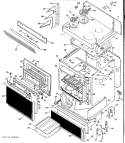 Part Location Diagram of WB02X6740 GE BRACKET