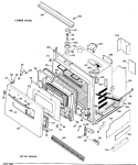 Part Location Diagram of WB56X1363 GE PANEL FA
