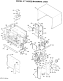 MICROWAVE OVEN Diagram and Parts List for JET2020D2  General Electric Microwave