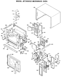 MICROWAVE OVEN Diagram and Parts List for JET2090D2  General Electric Microwave