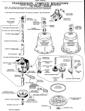 TRANSMISSION - COMPLETE BREAKDOWN Diagram and Parts List for WWC6620ABL  General Electric Washer