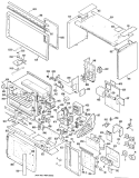 Part Location Diagram of WB02X7527 GE BRACKET SENSOR