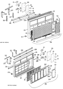 Part Location Diagram of WJ01X0488 GE BUTTON