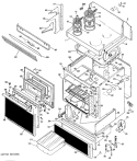 Part Location Diagram of WB62X5323 GE COOKTOP SL
