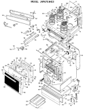 Part Location Diagram of WB21X5207 GE Oven Sensor