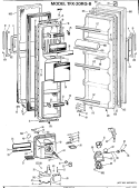 Part Location Diagram of WR17X2080 GE SHIELD & INSERT Assembly