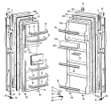 Part Location Diagram of WR78X7607 GE O D PANEL FZ