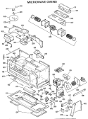 Part Location Diagram of WB02X4243 GE SUPPORT MTR