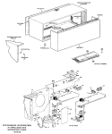 Section Diagram and Parts List for A3B568EVCSQ1  General Electric Air Conditioner