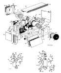 Section Diagram and Parts List for A2B769DEASD2  General Electric Air Conditioner