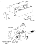 Section Diagram and Parts List for A2B778ESFSD1  General Electric Air Conditioner