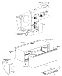 Section Diagram and Parts List for A2B679CFAS1M  General Electric Air Conditioner