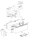 Section Diagram and Parts List for A3B508DXASQ1  General Electric Air Conditioner
