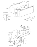 Section Diagram and Parts List for A2B693EPASW1  General Electric Air Conditioner