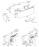 Section Diagram and Parts List for A3B589DJASQ2  General Electric Air Conditioner