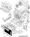 Part Location Diagram of WB36X5477 GE USE GEH WB36X5805