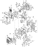 Section Diagram and Parts List for ARS18DAV1  General Electric Air Conditioner