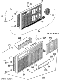 Part Location Diagram of WP23X0024 GE WP23X100