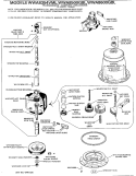 TRANSMISSION - COMPLETE BREAKDOWN Diagram and Parts List for WWA8500GBL  General Electric Washer