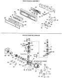 ESCUTCHEON ASSEMBLY Diagram and Parts List for GSD2400G02  General Electric Dishwasher