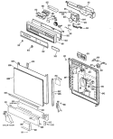 Part Location Diagram of 49-5350 GE PM INSTRUCTION OPER