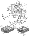 Part Location Diagram of WD01X1382 GE SPRING DOOR