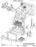 Part Location Diagram of WB56X5976 GE DOOR PANEL SL
