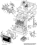 Part Location Diagram of WB07X6907 GE TRIM CONTROL