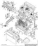 Part Location Diagram of WB55X5295 GE LINER DOOR