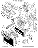 Part Location Diagram of WB24X5011 GE SWITCH, SELECT 4-6-8