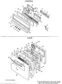 Part Location Diagram of WB56X1375 GE DOOR PANEL AD