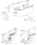 Section Diagram and Parts List for A3B783DGALD1  General Electric Air Conditioner
