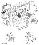 Part Location Diagram of WD-065 GE WIRING Assembly
