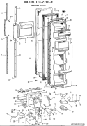Part Location Diagram of WR77X0465 GE ID PANEL CMK