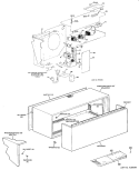 Section Diagram and Parts List for A2B583EPAS1Y  General Electric Air Conditioner