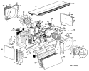 Section Diagram and Parts List for A4B568DGCSQ1  General Electric Air Conditioner