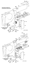 Section Diagram and Parts List for A2B388DAAS1Y  General Electric Air Conditioner