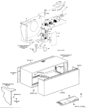 Section Diagram and Parts List for A2B388DAAS1Y  General Electric Air Conditioner