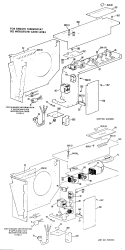 Section Diagram and Parts List for A3B783CKALD1  General Electric Air Conditioner
