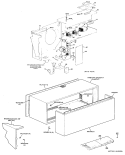 Section Diagram and Parts List for A3B588DAELQ2  General Electric Air Conditioner