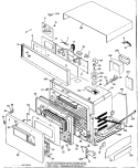 Part Location Diagram of WB59X5021 GE GUARD TERMINAL