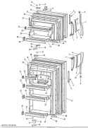 Part Location Diagram of WR02X7233 GE USE GEH WR2X7233