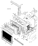 Part Location Diagram of WB53X5117 GE OVENLINER