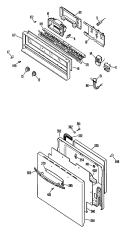 Part Location Diagram of WB36X0566 GE CRYSTAL