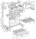 Part Location Diagram of WR38X1167 GE TRIM SHELF