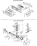 ESCUTCHEON ASSEMBLY Diagram and Parts List for GSD2200G03  General Electric Dishwasher