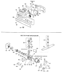 MOTOR - PUMP MECHANISM Diagram and Parts List for GSD580G-01  General Electric Dishwasher